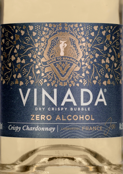 VINADA® Crispy Chardonnay Mini (0%) 200 ml Zoom Label