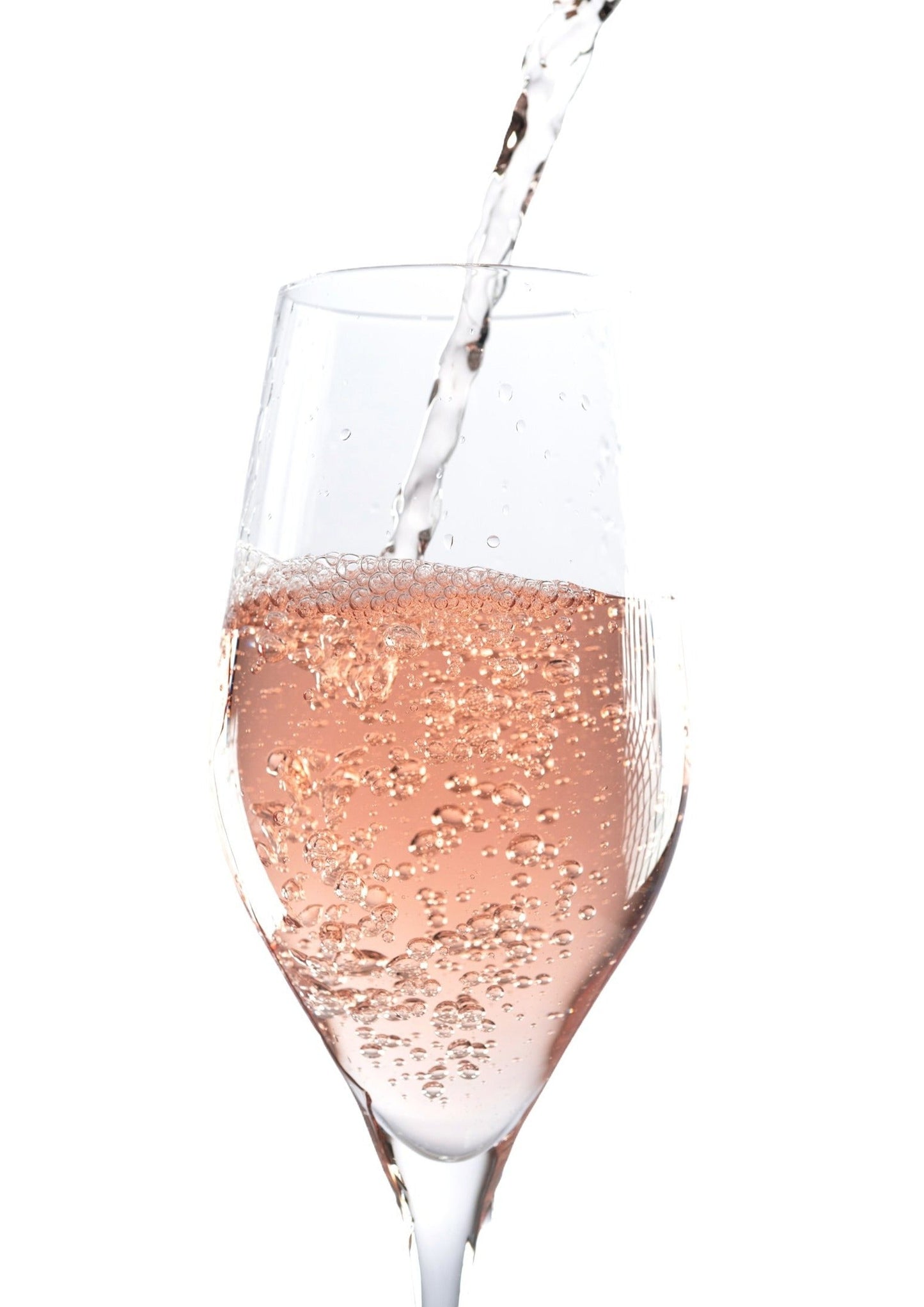 pouring a glass of Vinada Rose